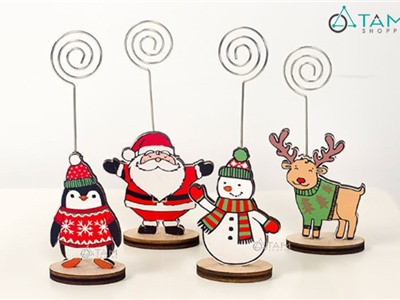 Kẹp giấy Note trang trí Noel để bàn nhỏ xinh XMAS-KG-01